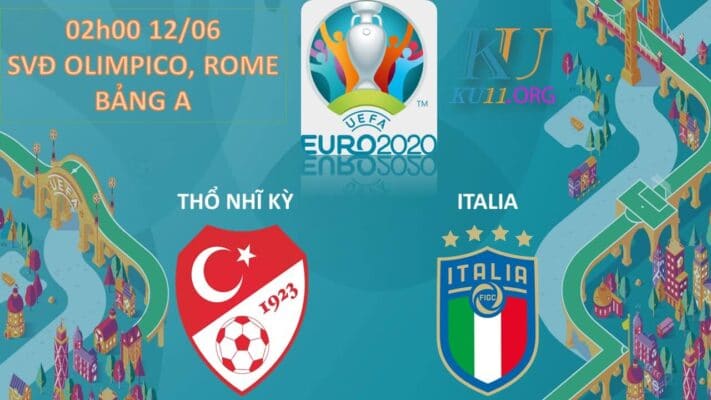 Cùng Ku191 phân tích và đưa ra các nhận định về trận đấu giữa Thổ Nhĩ Kỳ vs Italia