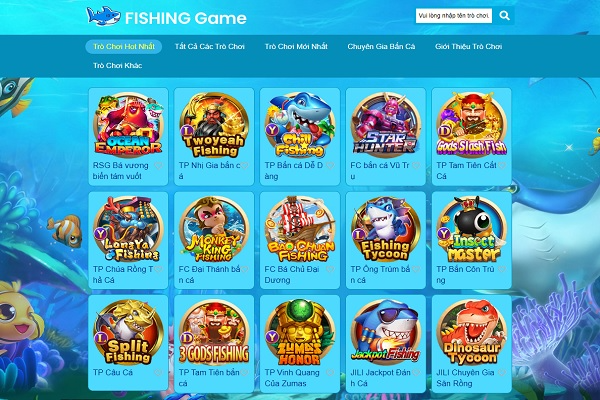 Chơi game bắn cá nhanh chóng, đa dạng trên app J88